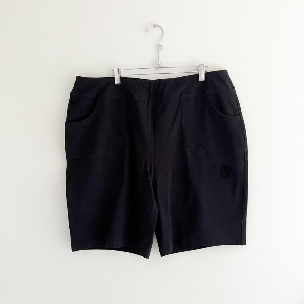 Northern Reflections Black Sweat Shorts Size XXL